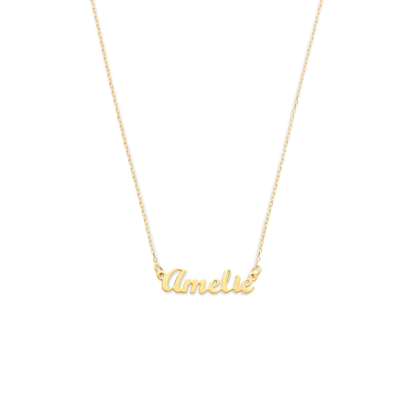 Naam Ketting (Verguld)