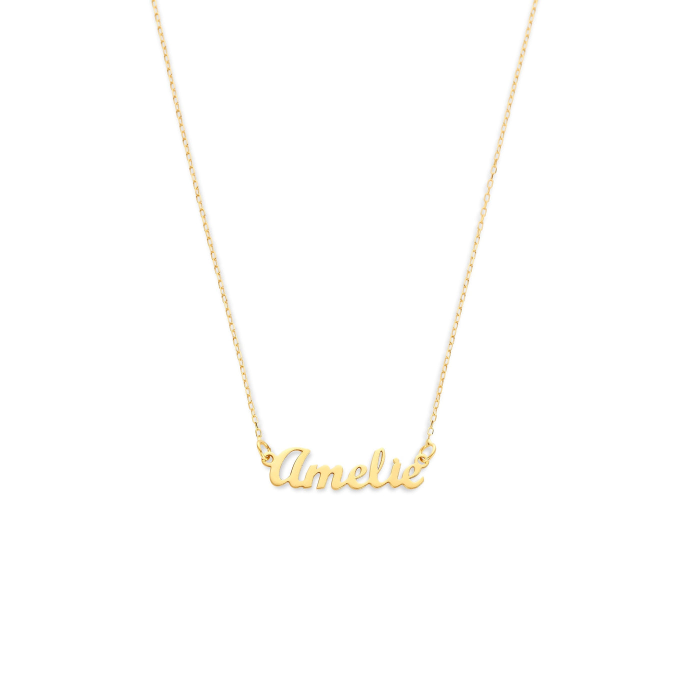 Name Necklace (18 ct, Very Fine)