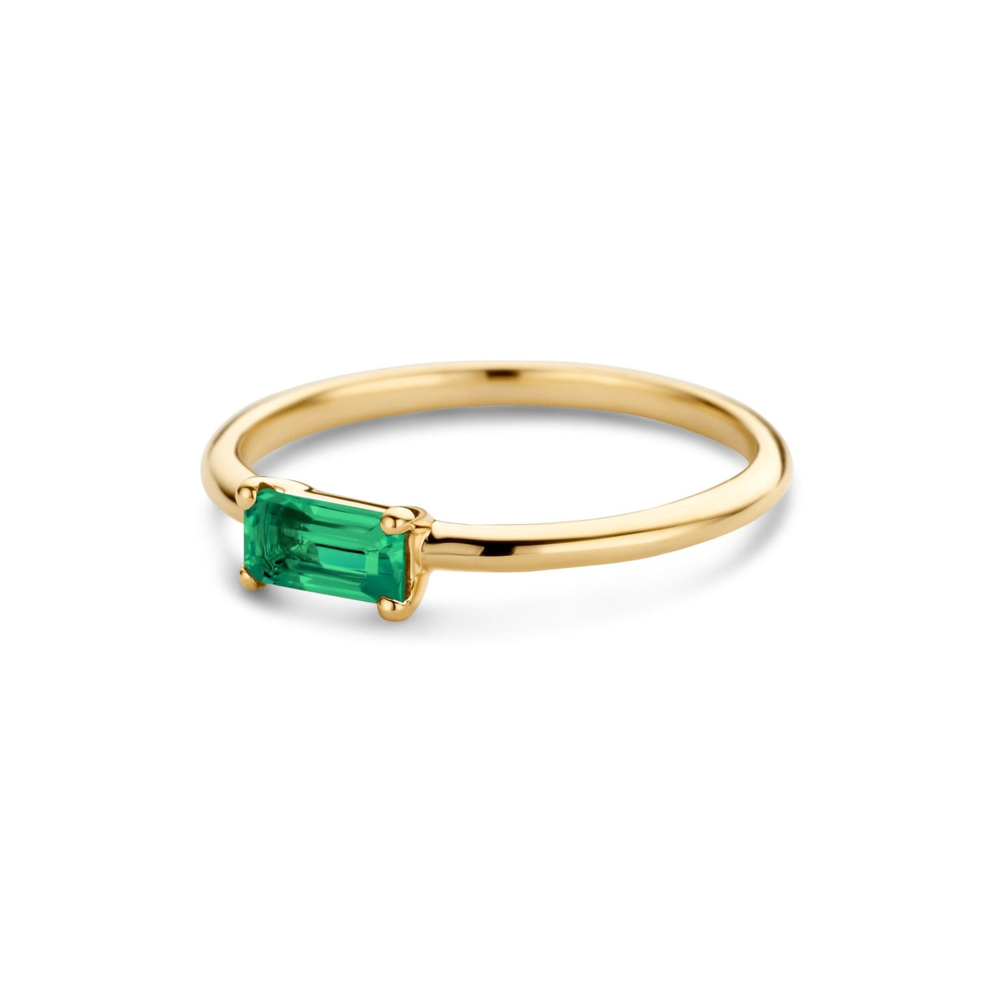 Emerald Birthstone Ring - Olivia for Kids