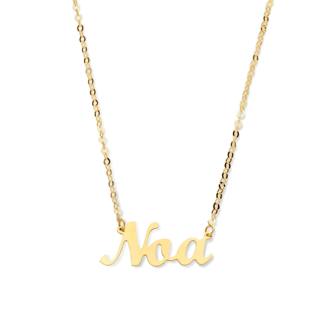 Naamketting (18kt) - Olivia for Kids