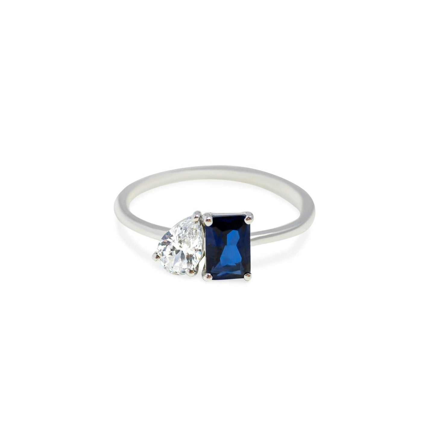 Toi-et-moi birthstone ring - Olivia for Kids